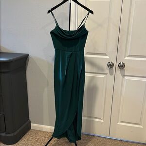 Showpo Teal Midi Dress